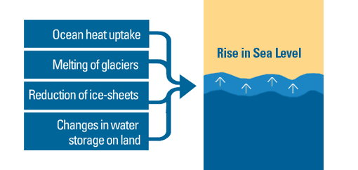 there may be more droughts, with small water bodies drying out.